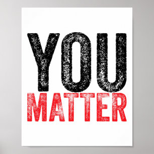 Seien Sie freundlich bei der psychischen Gesundhei Poster