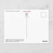 Seien Sie freundlich beim Books Club Postkarte (Rückseite)