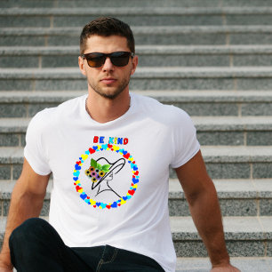 Seien Sie freundlich - Bewusstsein für Autismus T-Shirt