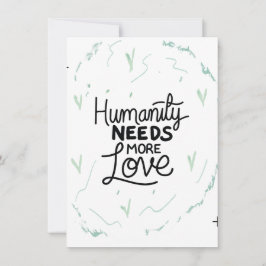 Seien Sie freundlich Erinnerung Design Einladung