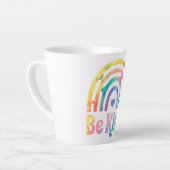 Seien Sie freundlich farbenfroher Regenbogen - ins Milchtasse (Linke Ecke)