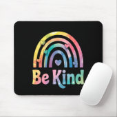 Seien Sie freundlich farbenfroher Regenbogen - ins Mousepad (Mit Mouse)