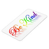 Seien Sie freundlich flexibel Magnet (Linke Seite)