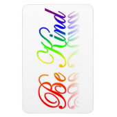 Seien Sie freundlich flexibel Magnet (Vertikal)