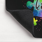 Seien Sie freundlich für ein gutes Lebensfarbdesig Mousepad (Ecke)