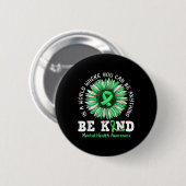 Seien Sie freundlich grüne Multifunktionsblume Son Button (Vorne & Hinten)