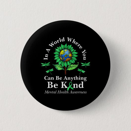 Seien Sie freundlich grüne Multifunktionsblume Son Button (Vorderseite)