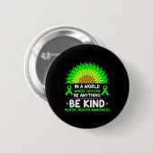 Seien Sie freundlich grüne Multifunktionsblume Son Button (Vorne & Hinten)
