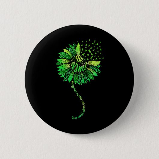 Seien Sie freundlich grüne Multifunktionsblume Son Button (Vorderseite)