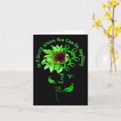 Seien Sie freundlich grüne Multifunktionsblume Son Karte (Gelbe Blume)