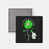 Seien Sie freundlich grüne Multifunktionsblume Son Magnet (Vorderseite/Rückseite)