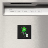 Seien Sie freundlich grüne Multifunktionsblume Son Magnet (In Situ (Geschirrspüler))