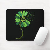 Seien Sie freundlich grüne Multifunktionsblume Son Mousepad (Mit Mouse)
