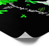 Seien Sie freundlich grüne Multifunktionsblume Son Poster (Ecke)
