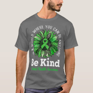 Seien Sie freundlich grüne Multifunktionsblume Son T-Shirt