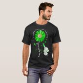 Seien Sie freundlich grüne Multifunktionsblume Son T-Shirt (Vorne ganz)
