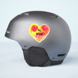 Seien Sie freundlich Herzsticker Aufkleber