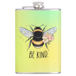 Seien Sie freundlich Honey Bee Clipart-57650 Flachmann
