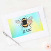 Seien Sie freundlich Honey Bee Clipart-57650 Rechteckiger Aufkleber (Umschlag)