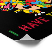 Seien Sie freundlich, ich habe das Bewusstsein für Poster (Ecke)