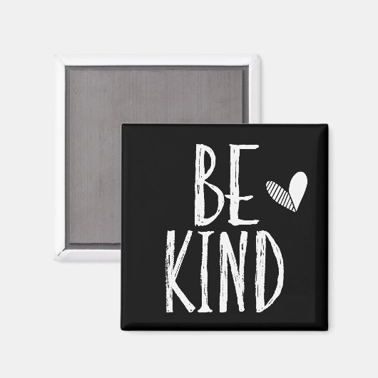 Seien Sie freundlich im Herzen Magnet (Vorderseite/Rückseite)