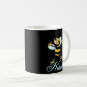 Seien Sie freundlich Inspiration Honey Bee Bumbl Kaffeetasse (VorderseiteRechts)