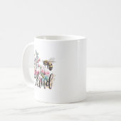Seien Sie freundlich inspirierend Kaffeetasse (Vorderseite Links)
