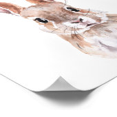 Seien Sie freundlich Kaninchen Bunny Kinderzimmer Poster (Ecke)