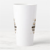 Seien Sie freundlich Latte Tasse (Vorderseite)
