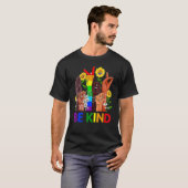 Seien Sie freundlich Lgbt Human Equality Rights Lg T-Shirt (Vorne ganz)