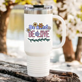 Seien Sie freundlich, Liebe Laptop Flasche | Die A Aufkleber