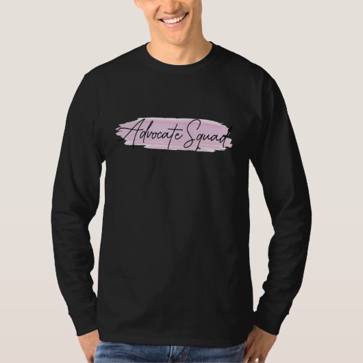 Seien Sie freundlich mit Autismus Advocate Squad S T-Shirt (Vorderseite)