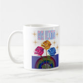 Seien Sie freundlich MugPositive Quote Kaffee-Cup Kaffeetasse (Links)