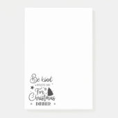 Seien Sie freundlich Post-it-Notizen Post-it Klebezettel (Vorderseite)