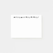 Seien Sie freundlich Post Notizen (Vorderseite)