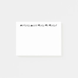 Seien Sie freundlich Post Notizen