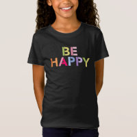 Seien Sie freundlich Rainbow Colors Graphic