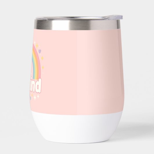 Seien Sie freundlich - Rainbow Pastel-Positionieru (Links)