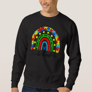 Seien Sie freundlich Retro in einer Welt, in der S Sweatshirt