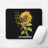 Seien Sie freundlich Sonnenblumen CRPS-Bewusstsein Mousepad (Mit Mouse)