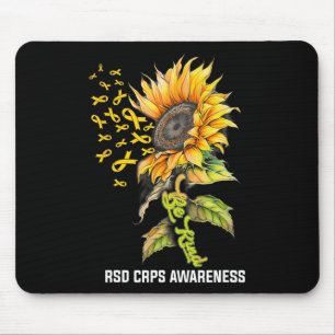 Seien Sie freundlich Sonnenblumen Rsd Crps Bewusst Mousepad