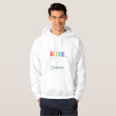 Seien Sie freundlich stolz Hoodie (Vorne ganz)