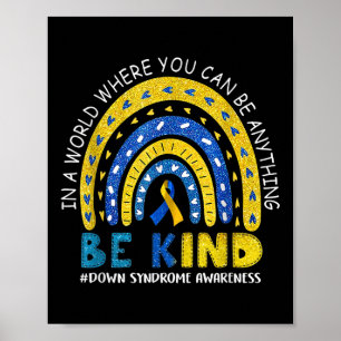 Seien Sie freundlich Syndrom Bewusstsein Rainbow M Poster