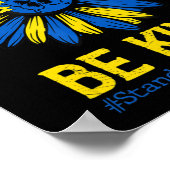 Seien Sie freundlich Ukraine stehen mit der Ukrain Poster (Ecke)