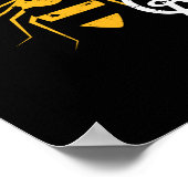 Seien Sie freundlich und freundlich Bee Puns für B Poster (Ecke)