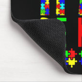 Seien Sie freundlich und sprechen Sie mit dem Räts Mousepad (Ecke)