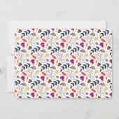 Seien Sie freundlich zu dem Veganen Erntedank der  Einladung (Rückseite)