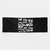 Seien Sie freundlich zu einander Banner (Horizontal)