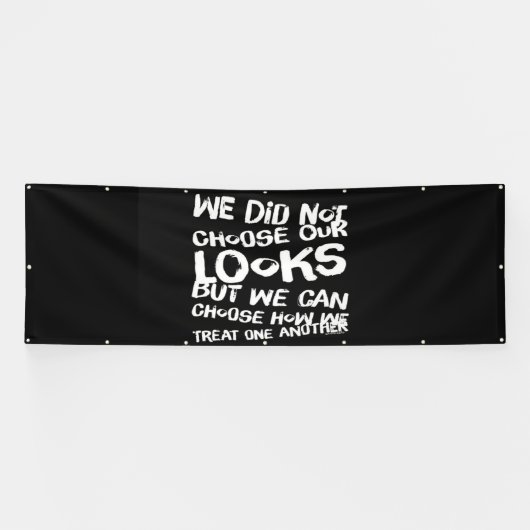 Seien Sie freundlich zu einander Banner (Horizontal)