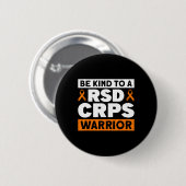 Seien Sie freundlich zu einem Rsd Crps Warrior Rsd Button (Vorne & Hinten)